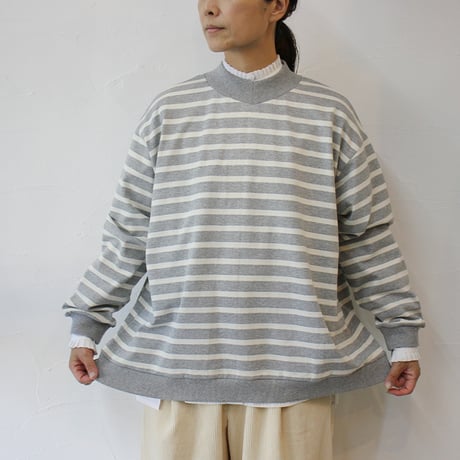 amne アンヌ　" NEW " BORDER gride fish mouth　【送料無料】