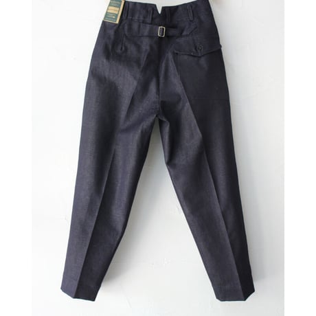ASEEDONCLOUD アシードンクラウド HandWerker Slacks 綿麻デニムスラックス　#インディゴ