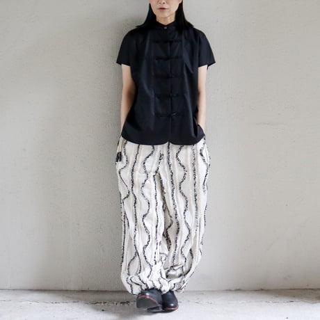 ASEEDONCLOUD アシードンクラウド　Festival cloth Kafusho trousers ＃off white　【送料無料】