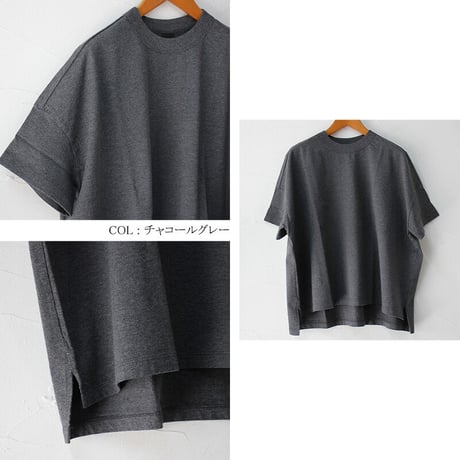 TRAVAIL MANUEL トラバイユマニュアル　クラシック天竺スリットT