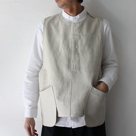 ASEEDONCLOUD アシードンクラウド　cloud seeding vest #生成り 【送料無料】