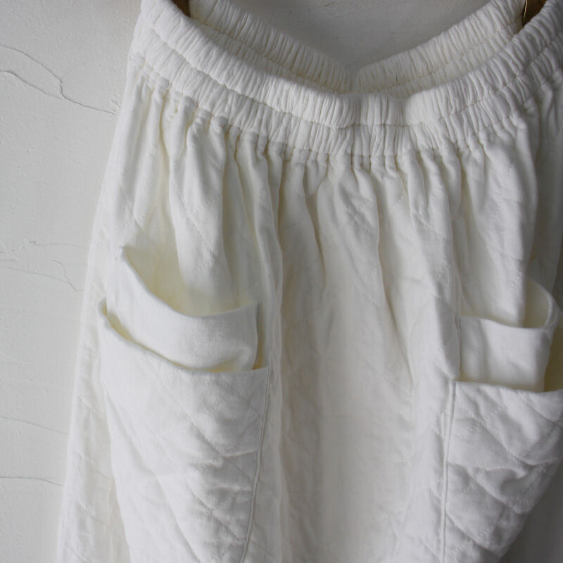 またまた再入荷** homspun ホームスパン 30/1天竺キルティングスカート またまた再入荷** homspun ホームスパン 30/1天竺キルティングスカート