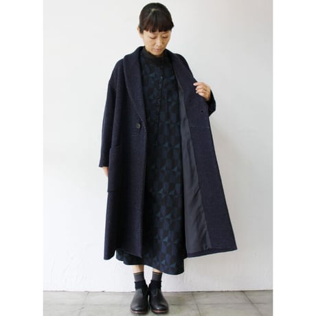 **最終在庫分再入荷** SUSURI ススリ　ドナーコート　♯navy 【送料無料】