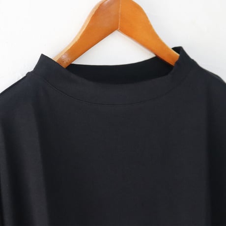 **またまた再入荷** Linenya リネンヤ　コットン天竺7分袖Tシャツ　＃レッド、チャコール、ブラック