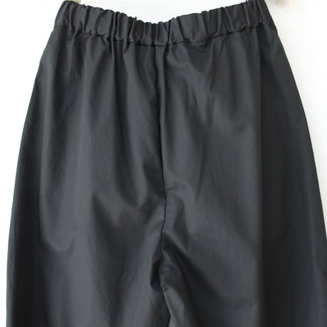 TRAVAIL MANUEL トラバイユマニュアル　コットントロピカルバームパンツ　#ブラック