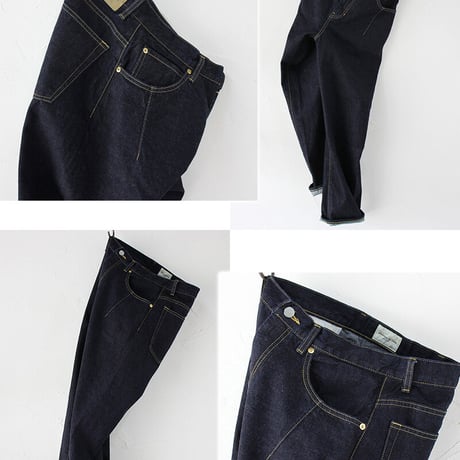 sasanqua by trees サザンカバイツリーズ　high rise loose taperd denim　ハイライズルーズテーパードデニム  #ivory , one wash