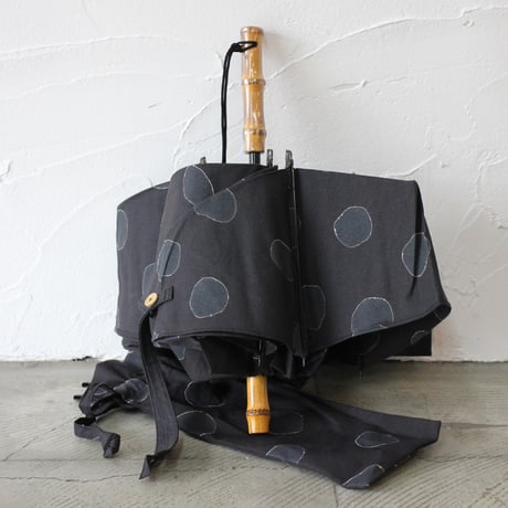 **新柄到着** ツタエノヒガサ tutaee うさぎのたすき（注染）　日傘　♯黒黒玉【送料無料】