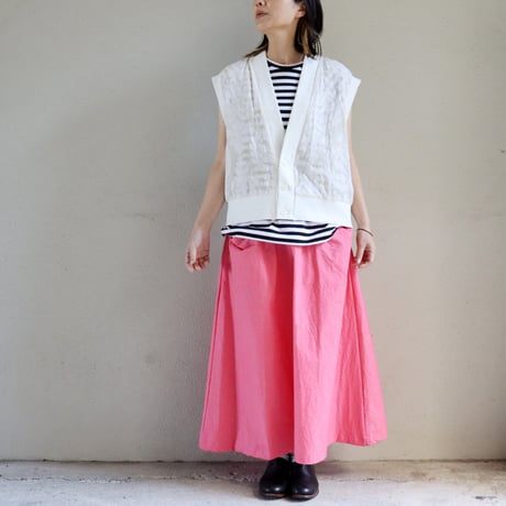 ARTE POVERA アルテポーヴェラ　インドジャガードベスト　#キナリ