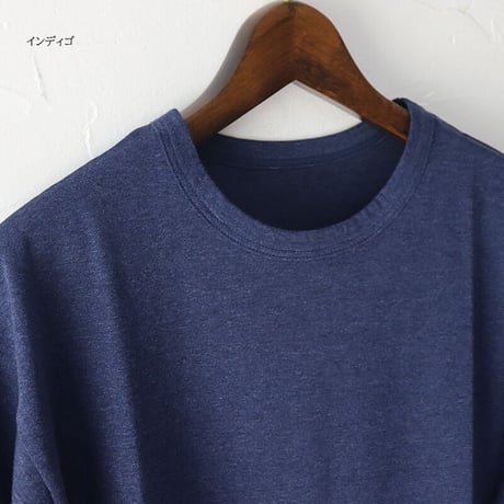 **またまたまた再入荷** Linenya リネンヤ　クルーネック5分袖Tシャツ　【送料無料】