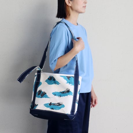 **再生産分到着** TEMBEA テンベア　BRANCH TOTE SMALL PRINT　#RAKKO　【送料無料】