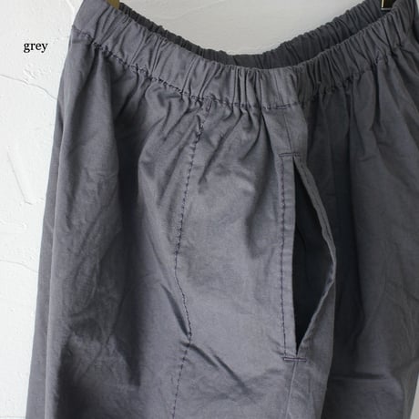 **またまた再入荷** homspun ホームスパン　バルキーシーチング厚手ギャザーパンツ　【送料無料】