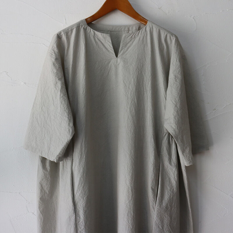 kichiya_pattern ワンピース リネン リネン100％】美品 KICHIYA_PATTERN 木地谷良一 ワンピース