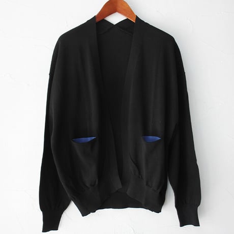 atelier naruse アトリエナルセ　コットンニットカーディガン cotton knit cardigan　#キャメル、グレイ、ブラック