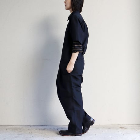 ASEEDONCLOUD アシードンクラウド HandWerker jumpsuit #black