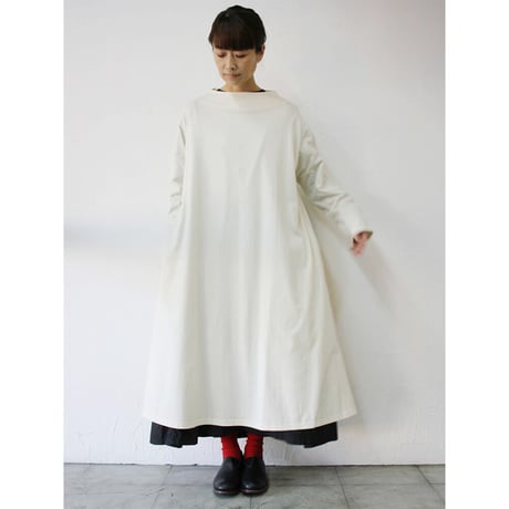 amne アンヌ　Jersey bottle dress #natural,umber,chocolate 【送料無料】