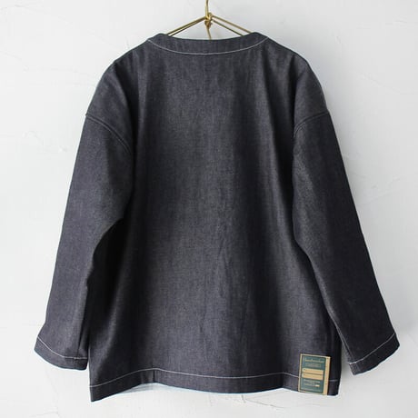 ASEEDONCLOUD アシードンクラウド HandWerker smock 起毛デニムスモック　#インディゴ【送料無料】
