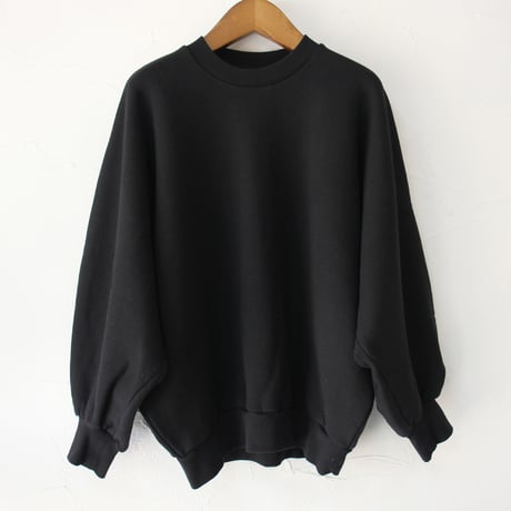 atelier naruse アトリエナルセ　コットンフリースバルーンカットソー　cotton fleece balloon cut&sewn