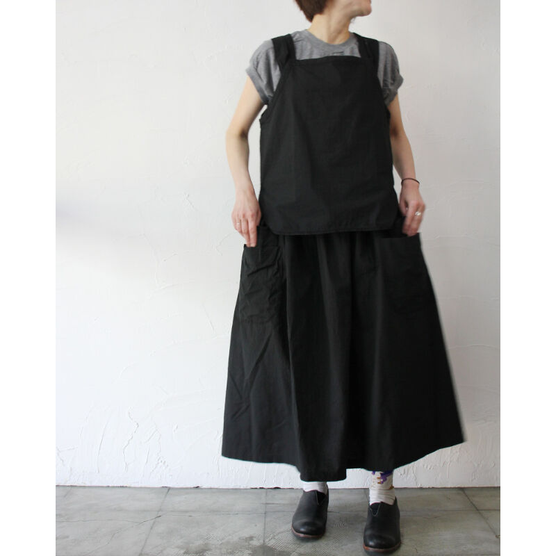 homspun ホームスパン　バルキーシーチングキャミソール　#ブラック homspun ホームスパン バルキーシーチングキャミソール