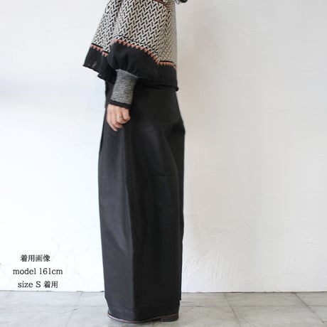 ASEEDONCLOUD アシードンクラウド　Fieldstone moleskin Forest carpenter’s trousers #ブラック　【送料無料】