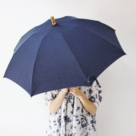 **2024夏分到着** ツタエノヒガサ tutaee うさぎのたすき　日傘　♯武州藍　【送料無料】