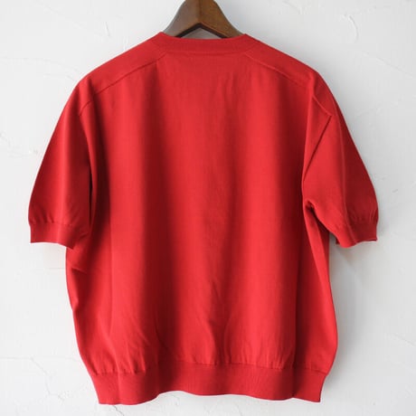 **またまたまた再入荷** LinenYa リネンヤ　as it is.　コットンクルーネック半袖ニット