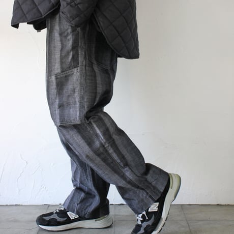 FUNSET OF ART ファンセットオブアート　シャドーデニムペインターパンツ　【送料無料】
