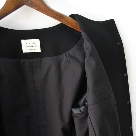 atelier naruse アトリエナルセ　ウールコクーンジャケット｜wool cocoon jacket