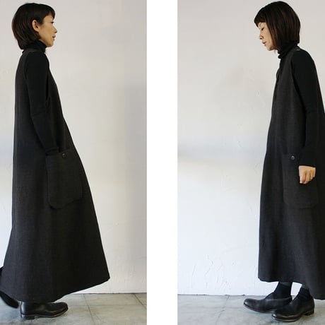 susuri ススリ　アイデリックワンピース　#brown　【送料無料】