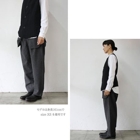ASEEDONCLOUD アシードンクラウド Wedding Loden Spriggan Trousers #Dark Grey【送料無料】