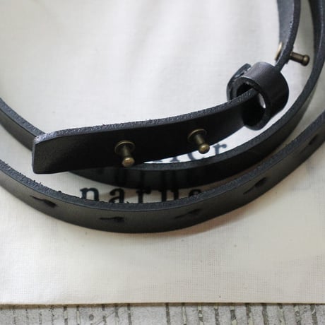 **またまた再入荷** atelier naruse アトリエナルセ　giboshi “middle” belt　ギボシミドルベルト