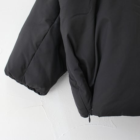 miffew ミフュー no coller over down jacket ノーカラーオーバーダウンジャケット　#black , beige , ecru