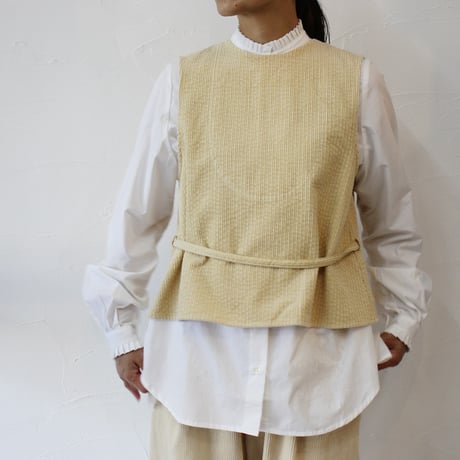 SUSURI ススリ　ムールベスト　#black、beige