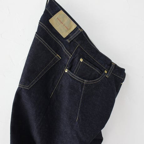 sasanqua by trees サザンカバイツリーズ　high rise loose taperd denim　ハイライズルーズテーパードデニム  #ivory , one wash
