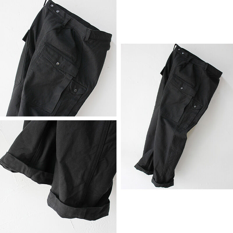 FOGACHINE SIS 22 ブラックワークパンツ スポルトメッシュパンツ フラッグシップ オートバイ専用
