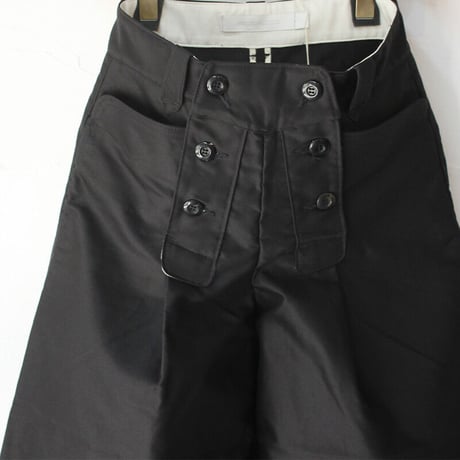 ASEEDONCLOUD アシードンクラウド　Fieldstone moleskin Forest carpenter’s trousers #ブラック　【送料無料】