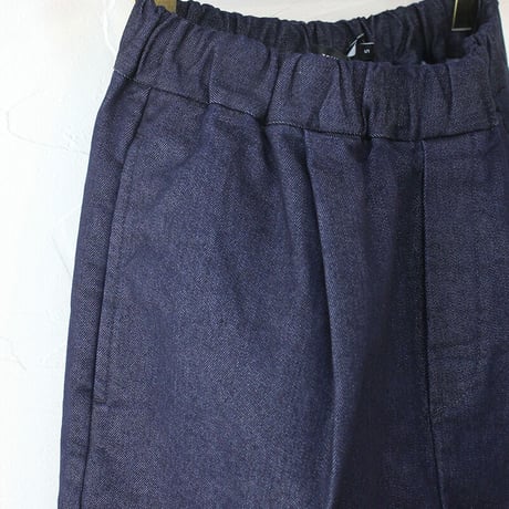 TRAVAIL MANUEL トラバイユマニュアル　T/Cデニムズートパンツ　#インディゴ　【送料無料】