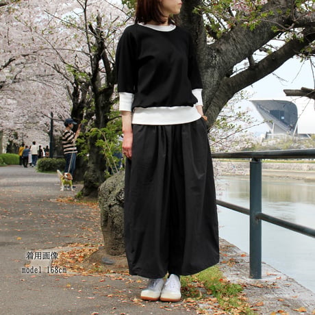 ASEEDONCLOUD アシードンクラウド　HandWerker culotte リップストップハンドベイカーキュロット　#ホワイト、ブラック