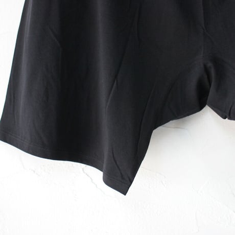 **再入荷**　homspun ホームスパン　60/1天竺キュロット　#サラシ、TOPグレー、TOPチャコール、ブラック