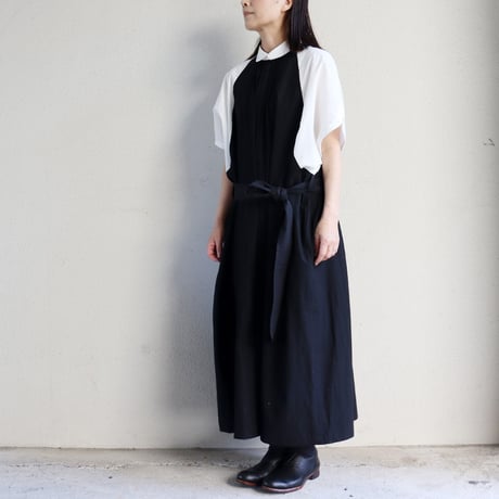 ASEEDONCLOUD アシードンクラウド　Travelers aging cloth Market shirts coat #black