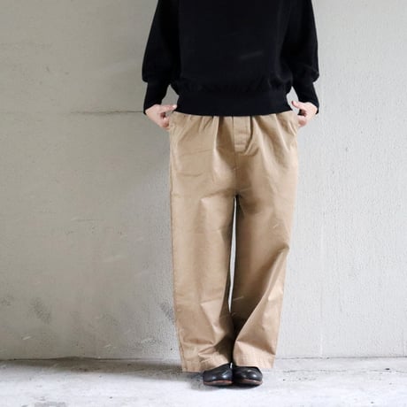 TRAVAIL MANUEL トラバイユマニュアル　ルアンチンチノベースパンツ