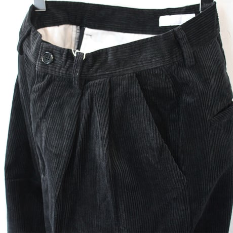 homspun ホームスパン　コーデュロイタックパンツ　#イエロー、ブラック