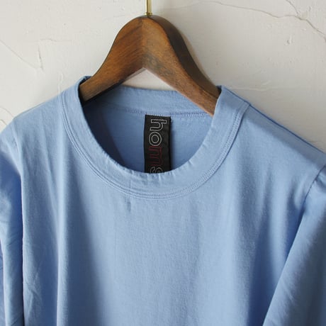**2025秋冬分到着** homspun ホームスパン　30/1天竺7分袖Tシャツ