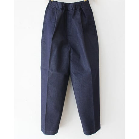 TRAVAIL MANUEL トラバイユマニュアル　T/Cデニムズートパンツ　#インディゴ　【送料無料】