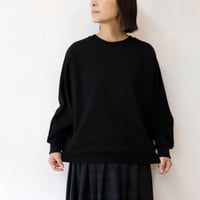TRAVAIL MANUEL トラバイユマニュアル　ミディ天竺長袖ドルマンプルオーバー