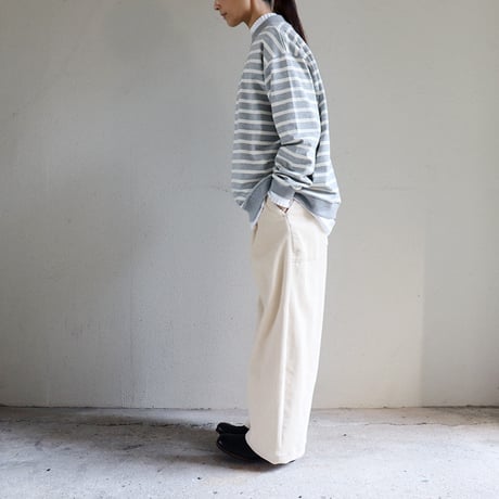 amne アンヌ　" NEW " BORDER gride fish mouth　【送料無料】