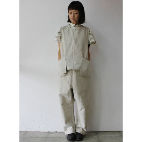 ASEEDONCLOUD アシードンクラウド　cloud seeding vest #生成り 【送料無料】