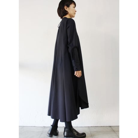 **またまた再入荷**　susuri ススリ　カルマールワンピース　♯navy【送料無料】