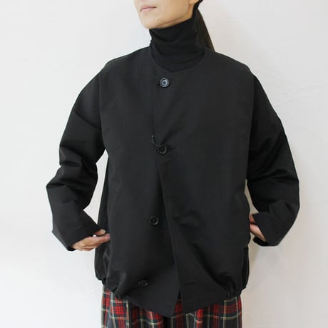 TRAVAIL MANUEL トラバイユマニュアル　コーデュラ60/40クロスボタンブルゾン　#ブラック、オリーブ　【送料無料】