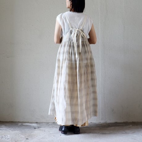 SUSURI ススリ　ロンドドレス　#beige 【送料無料】