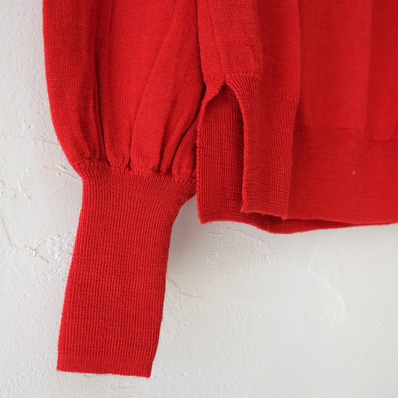 今期アトリエナルセ ウールコットンタートルネックカットソー atelier